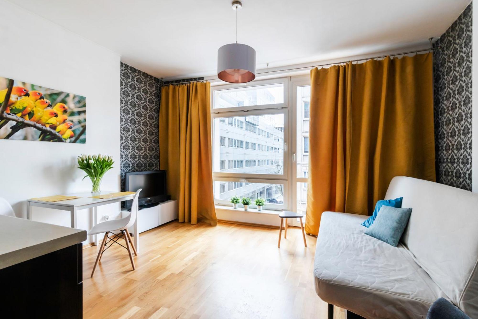 City Center Apartments ワルシャワ エクステリア 写真